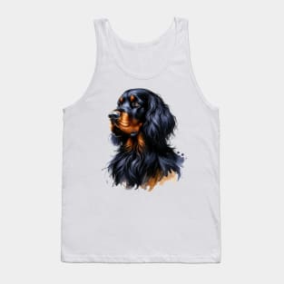 Gordon Setter Watercolor - Beautiful Dog Tank Top